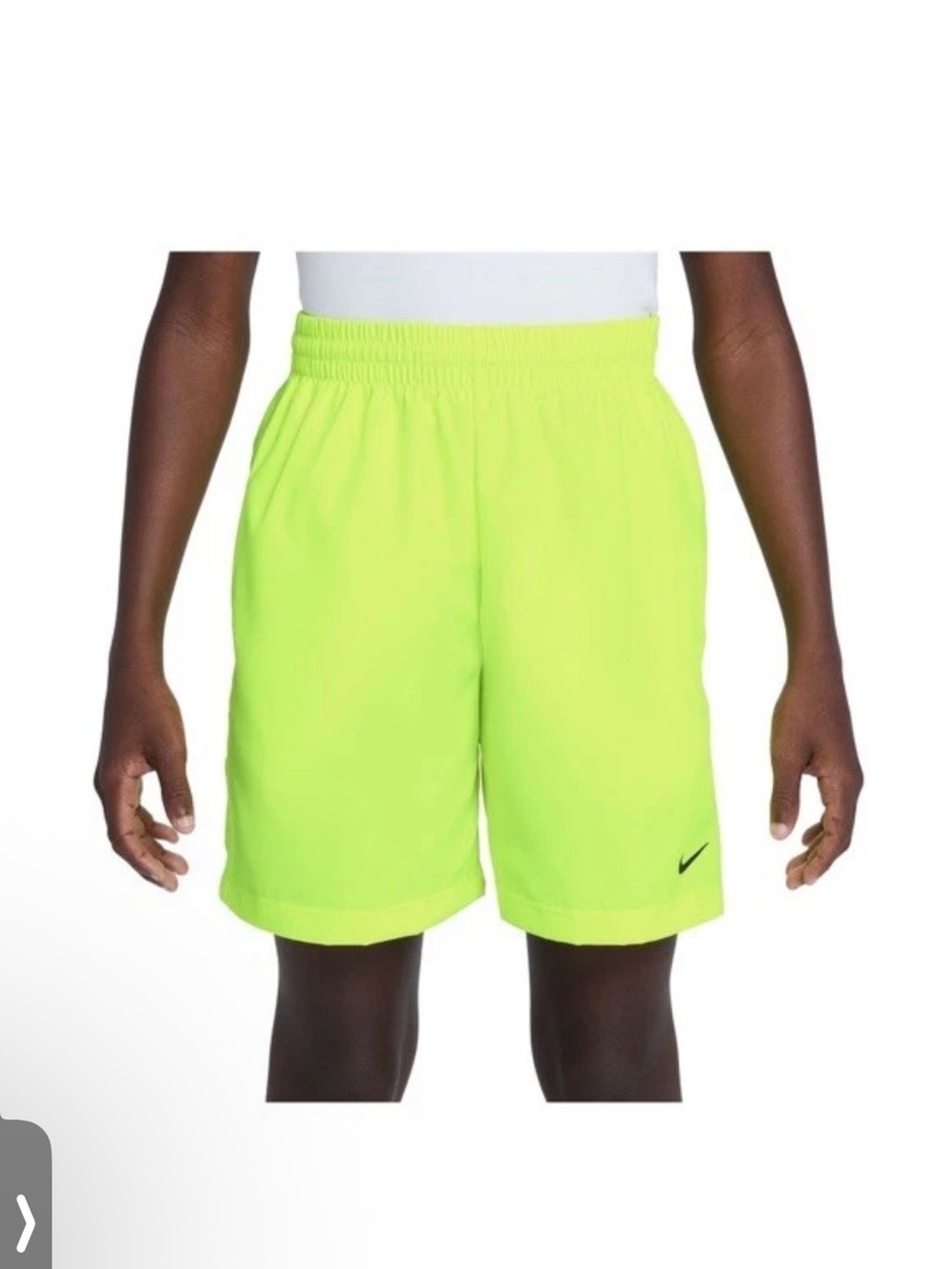 Nwt Nike Bright Neon Boys' Athletic Shorts Sz L $25